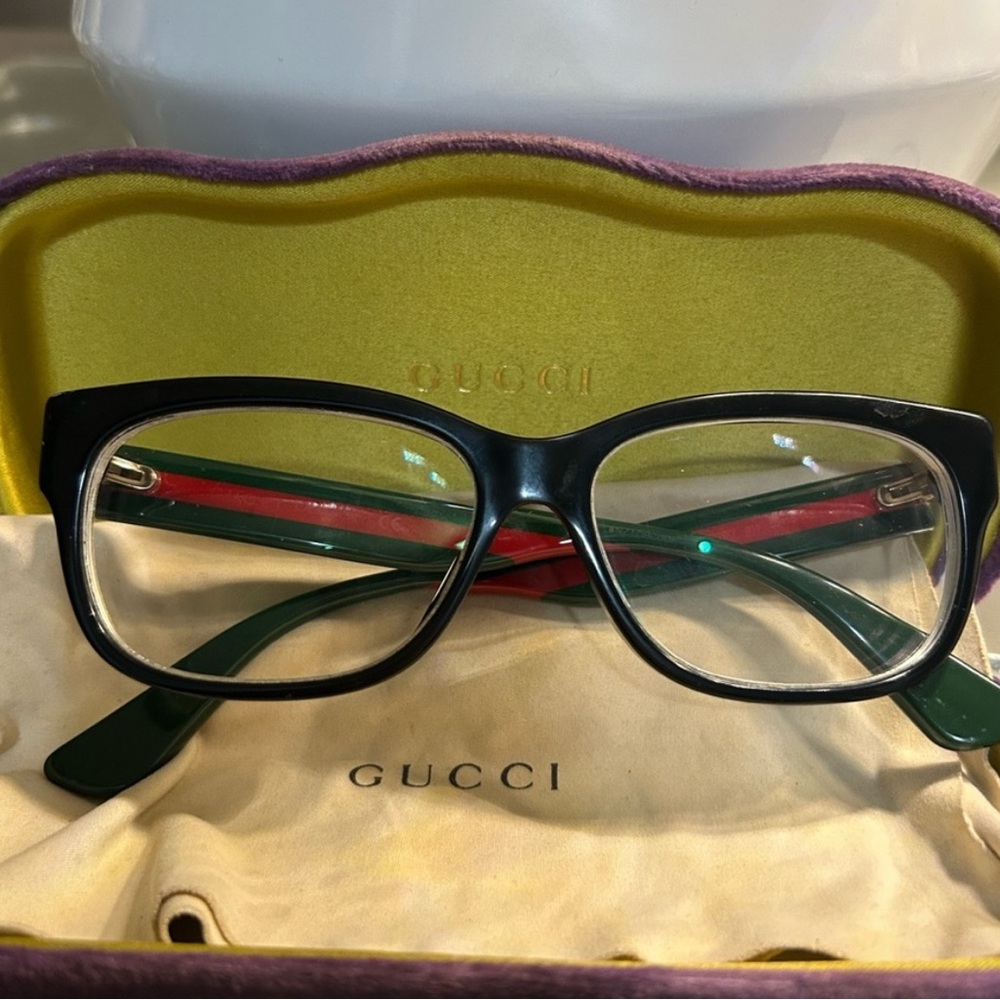GUCCI GG Eyeglasses Optical Frames Prescription Eyewear unisex - Picture 3 of 14